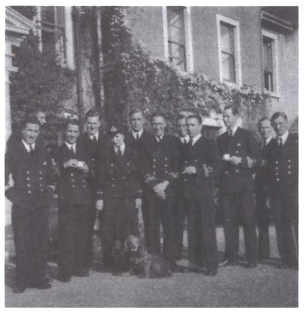 Bill Young (fourth from left) a...